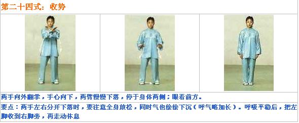 太极拳第二十四式
