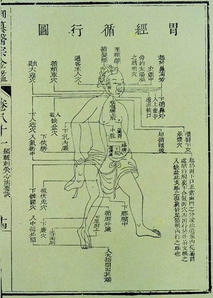 《医宗金鉴》十二脉图 